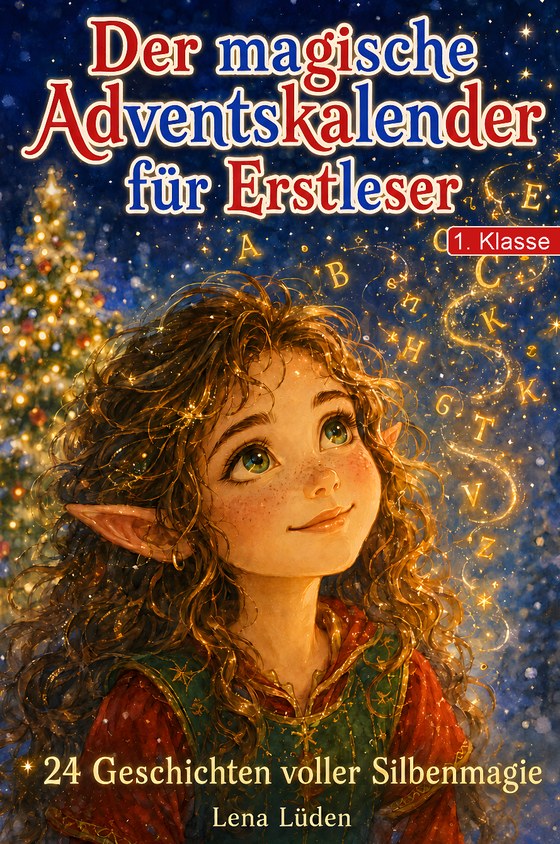 Cover: Der magische Adventskalender für Erstleser
